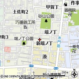 和歌山県和歌山市出口新端ノ丁28周辺の地図