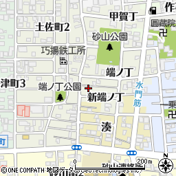 和歌山県和歌山市出口新端ノ丁26周辺の地図