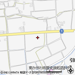 徳島引田線周辺の地図