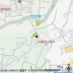 和歌山県紀の川市貴志川町上野山152周辺の地図