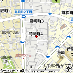 和歌山県和歌山市島崎町4丁目周辺の地図