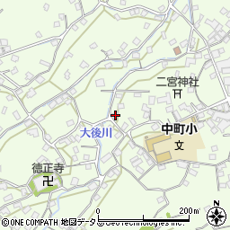 広島県江田島市能美町中町2326-2周辺の地図