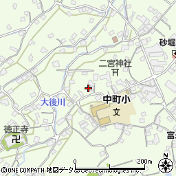 広島県江田島市能美町中町2323-2周辺の地図