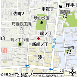 和歌山県和歌山市出口新端ノ丁6周辺の地図