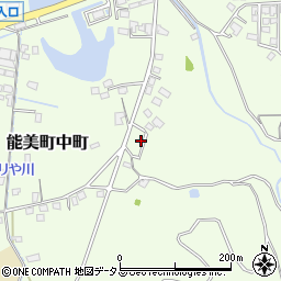 広島県江田島市能美町中町4098周辺の地図