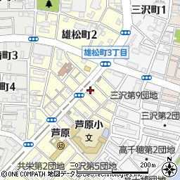 芦辺荘　グループホームあしべ周辺の地図