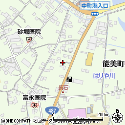 広島県江田島市能美町中町4873周辺の地図
