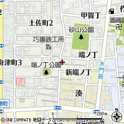 和歌山県和歌山市出口新端ノ丁2周辺の地図
