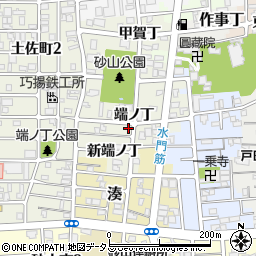 和歌山県和歌山市出口端ノ丁44周辺の地図
