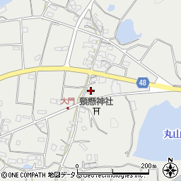 香川県三豊市三野町大見5196周辺の地図
