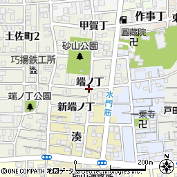 和歌山県和歌山市出口（端ノ丁）周辺の地図