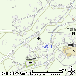 広島県江田島市能美町中町1500周辺の地図