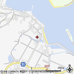 愛媛県今治市大三島町浦戸1155周辺の地図