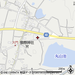 香川県三豊市三野町大見甲-5191周辺の地図