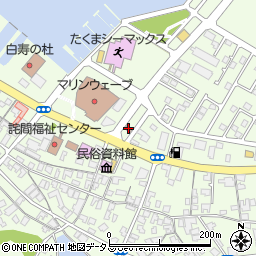 三豊警察署詫間交番周辺の地図