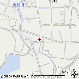 香川県綾歌郡綾川町牛川387周辺の地図