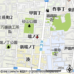 和歌山県和歌山市出口端ノ丁24周辺の地図