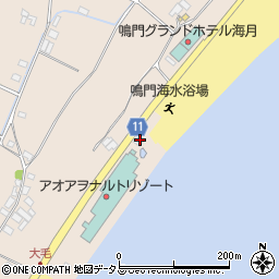 徳島県鳴門市鳴門町土佐泊浦大毛16-142周辺の地図