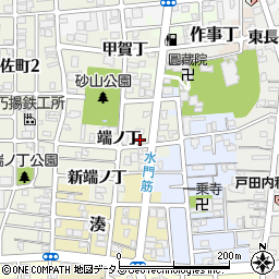 和歌山県和歌山市出口端ノ丁27周辺の地図
