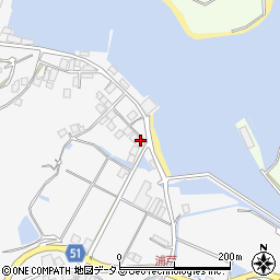 愛媛県今治市大三島町浦戸1157周辺の地図