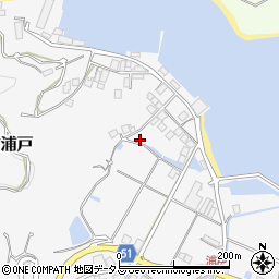 愛媛県今治市大三島町浦戸1172周辺の地図