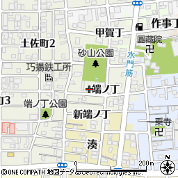 和歌山県和歌山市出口端ノ丁11-1周辺の地図