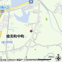 広島県江田島市能美町中町4753周辺の地図