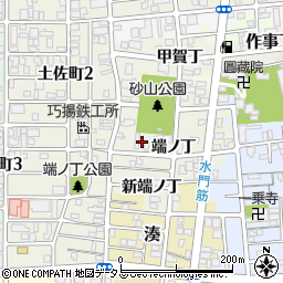 和歌山県和歌山市出口端ノ丁11周辺の地図