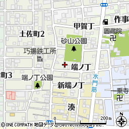 和歌山県和歌山市出口端ノ丁10周辺の地図