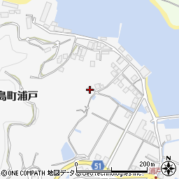 愛媛県今治市大三島町浦戸1177周辺の地図