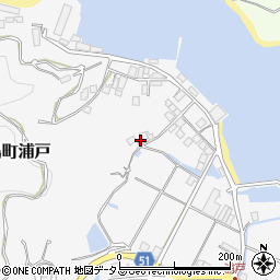 愛媛県今治市大三島町浦戸1176周辺の地図