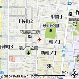 和歌山県和歌山市出口端ノ丁5周辺の地図