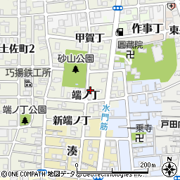 和歌山県和歌山市出口端ノ丁22周辺の地図