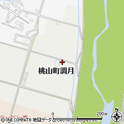 和歌山県紀の川市桃山町調月2040周辺の地図