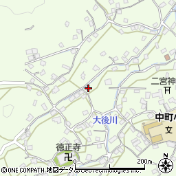 広島県江田島市能美町中町1498周辺の地図