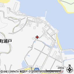 愛媛県今治市大三島町浦戸1175周辺の地図