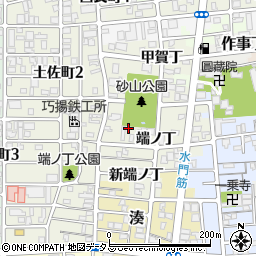 和歌山県和歌山市出口端ノ丁12周辺の地図