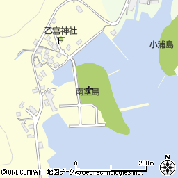 南室島神社周辺の地図