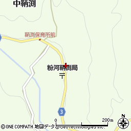 和歌山県紀の川市中鞆渕877周辺の地図