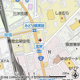 広島県大竹市北栄6周辺の地図
