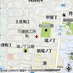 和歌山県和歌山市出口端ノ丁1-1周辺の地図