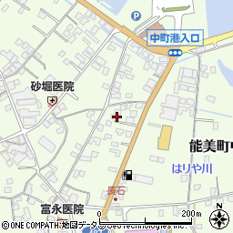 広島県江田島市能美町中町4869周辺の地図