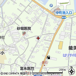広島県江田島市能美町中町4910周辺の地図