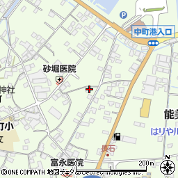広島県江田島市能美町中町4910-3周辺の地図