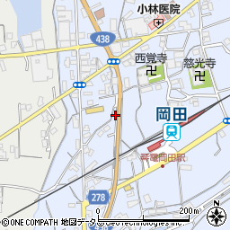 香川県丸亀市綾歌町岡田下551-2周辺の地図