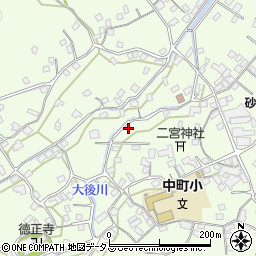 広島県江田島市能美町中町周辺の地図