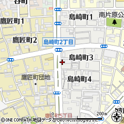 吉原時計店周辺の地図