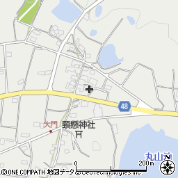 香川県三豊市三野町大見甲-5153周辺の地図
