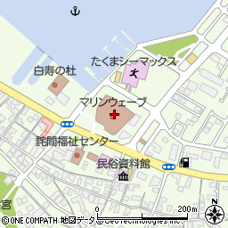 三豊市社会福祉協議会　詫間支所周辺の地図