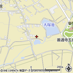 香川県善通寺市吉原町998-3周辺の地図